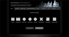 Desktop Screenshot of kreuzschach.de